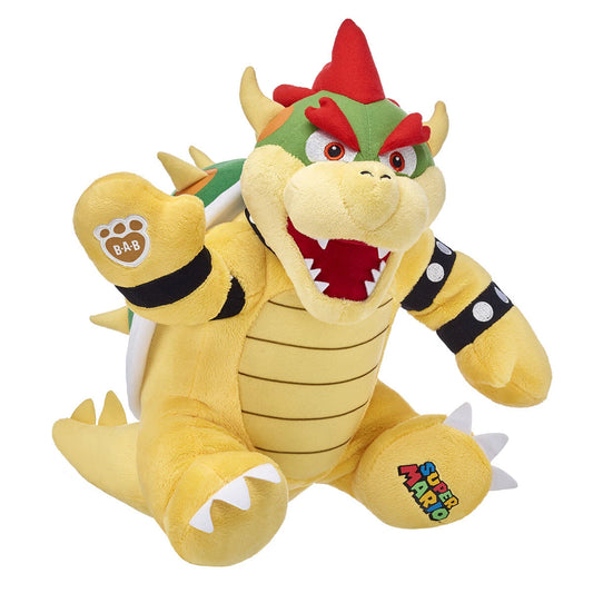 Super Mario Bowser Plush w/ 5-in-1 Sound | Build-A-Bear - US 6164