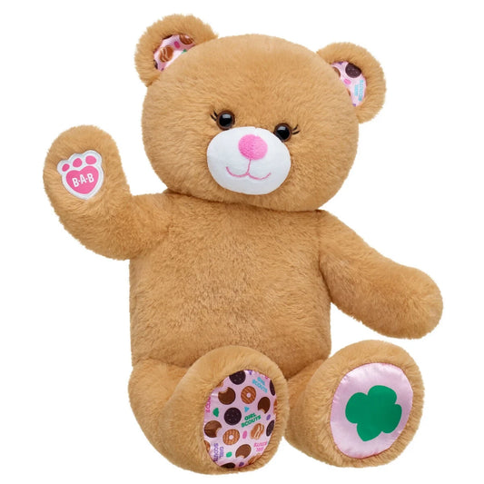 Girl Scout Cookie Teddy Bear Daisy Gift Set w/ Bows | BAB - US 5432