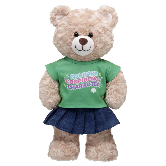 Girl Scout Denim Skirt Set | Build-A-Bear - US 7361