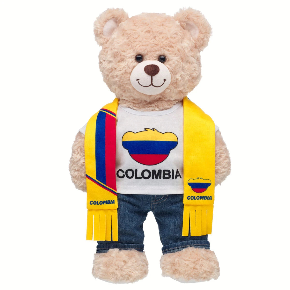 Colombia Scarf & T-Shirt Set | Build-A-Bear - US 6444