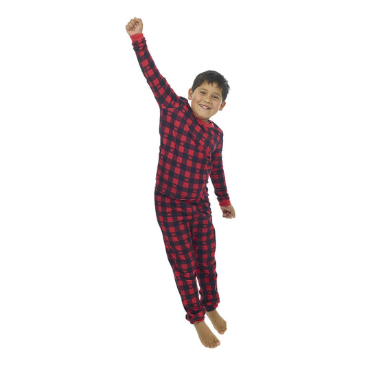 Build-A-Bear Pajama Shop™ Buffalo Check Top - Toddler & Youth - US 8400