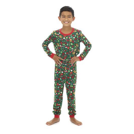 Build-A-Bear Pajama Shop™ Holiday Print Top - Toddler & Youth - US 3748