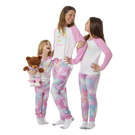 Build-A-Bear Pajama Shop™ Rainbow Galaxy Joggers - Toddler & Youth - US 7154