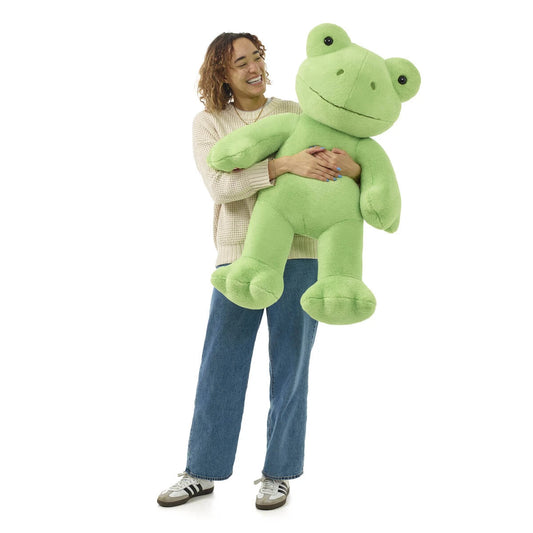 Giant Spring Green Frog Stuffed Animal | Build-A-Bear® - US 7550