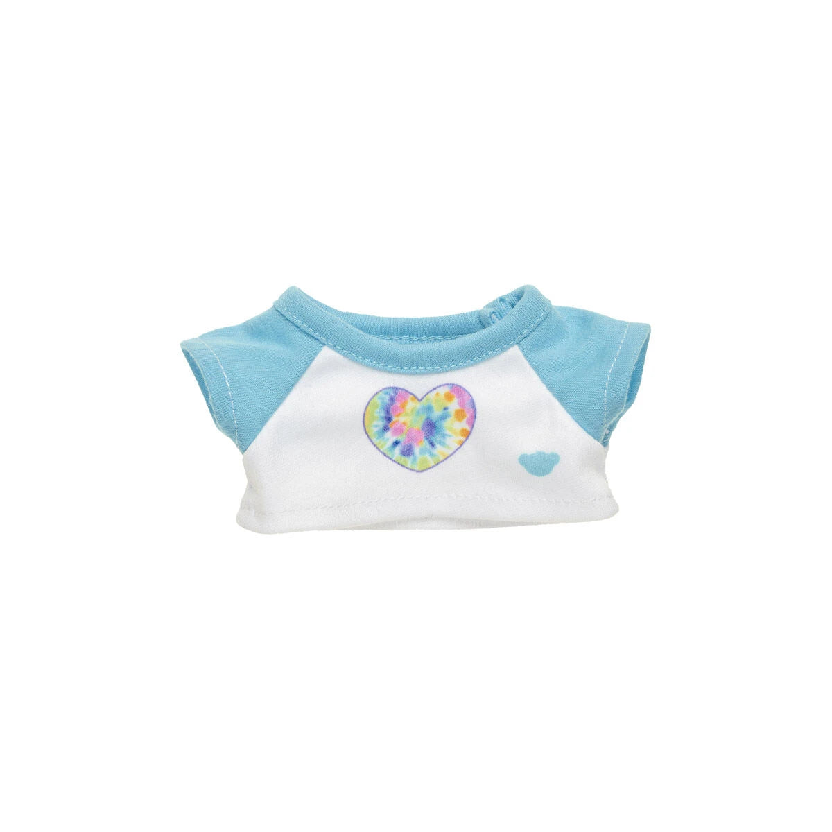 Mini Beans® Pawlette™ Plush & Tie-Dye Heart Tee | Build-A-Bear® - US 0092