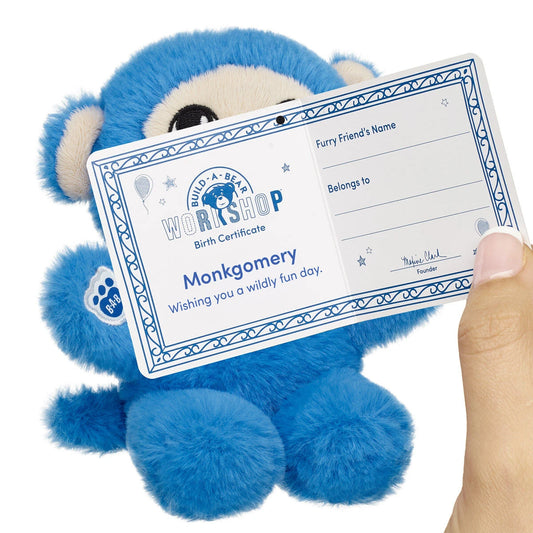 Mini Beans® Kabu™ Monkgomery Monkey Plush Toy | Build-A-Bear® - US 9678