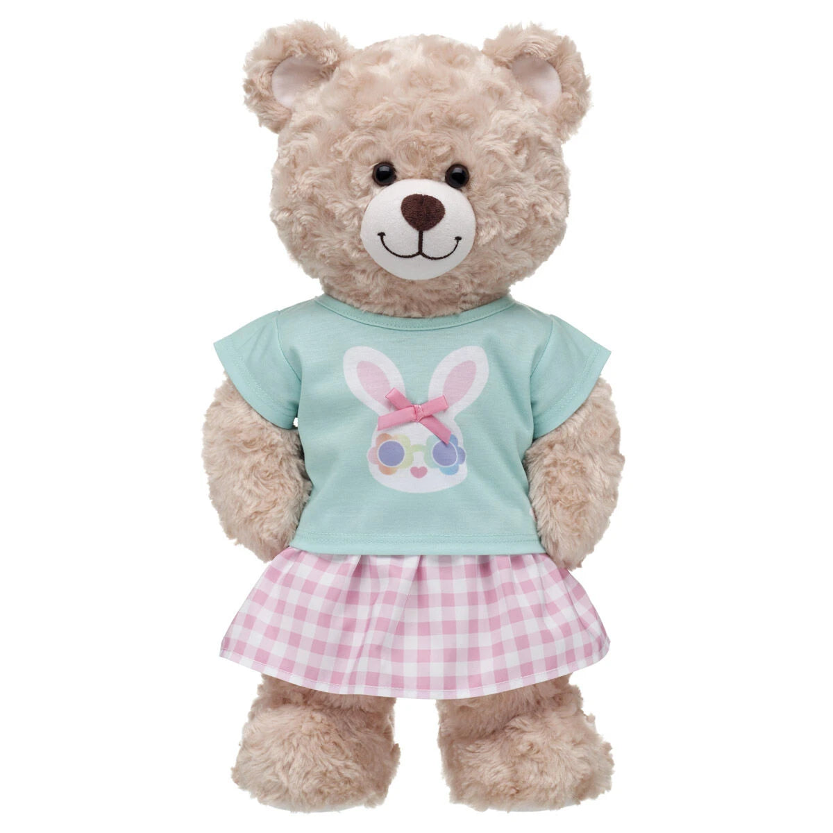 Gingham Bunny Easter Outfit 2 pc. | Build-A-Bear - US 4228