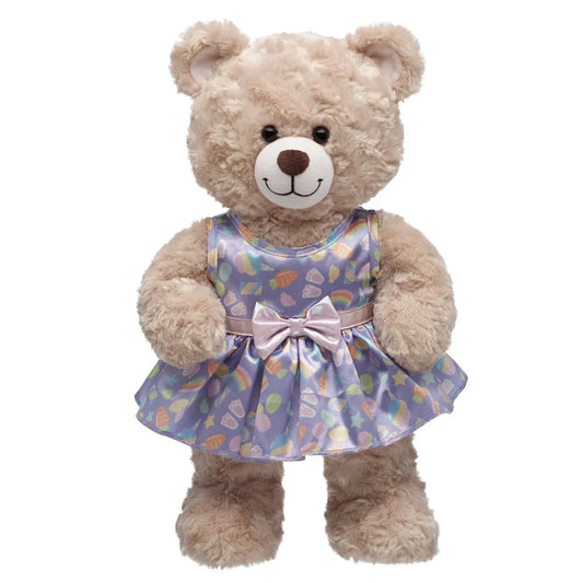 Easter Candy Print Dress | Build-A-Bear - US 3437