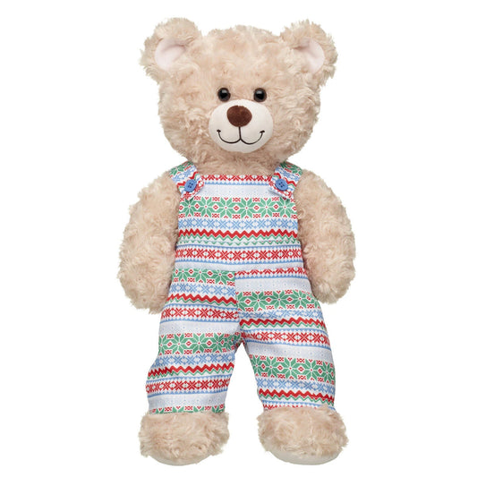 Online-Only Fair Isle Overalls for Plush Toys | Build-A-Bear® - US 3639