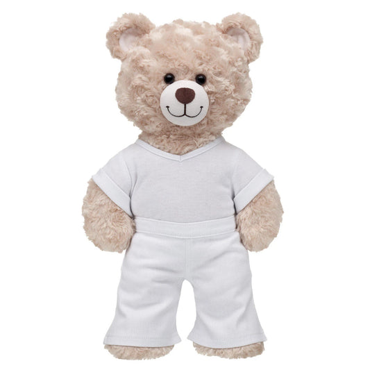 White Denim Flare Jeans | Build-A-Bear - US 2189