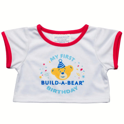 My First Birthday T-Shirt | Build-A-Bear - US 8376