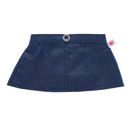 Sparkly Denim Skirt for Stuffed Animals | Build-A-Bear® - US 5389
