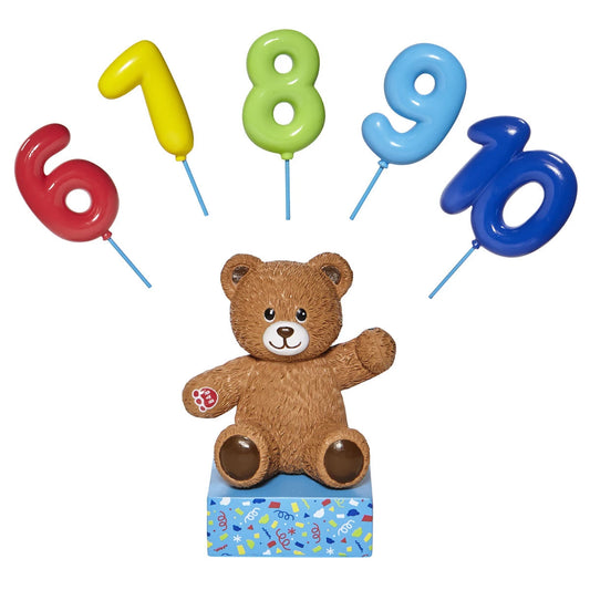 Build-A-Bear® Brown Bear Base with CeleBEARate Balloon Inserts (6-10) - US 7435