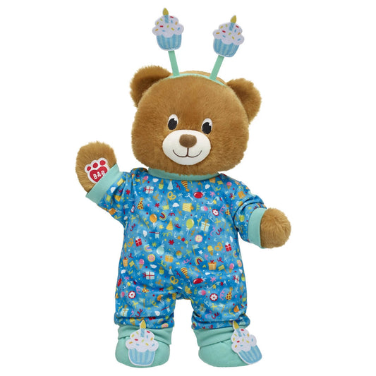 Birthday Treat Teddy Bear Sleeper Gift Set | Build-A-Bear® - US 3034