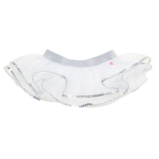 White Sequin Tutu for Stuffed Animals | Build-A-Bear® - US 6969