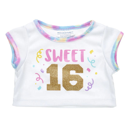Online Exclusive Sweet 16 T-Shirt for Stuffed Animals | Build-A-Bear® - US 8456