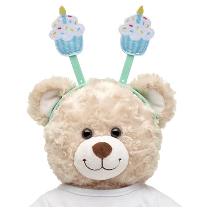 Birthday Cupcake Headband for Plush Toys - US 1449