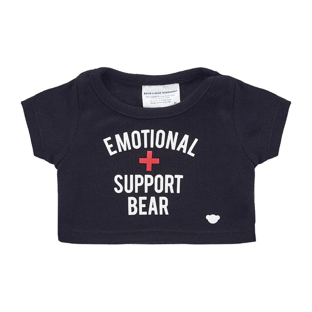 Emotional Support Bear T-Shirt for Stuffed Animals | Build-A-Bear® - US 1805