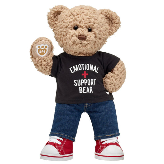 Timeless Teddy Bear "Emotional Support" Gift Set | Build-A-Bear® - US 9832