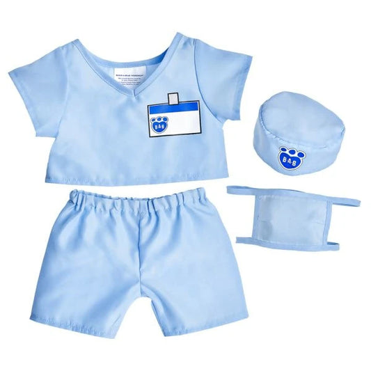 Blue Scrubs 4 pc. for Stuffed Animals | Build-A-Bear® - US 5799