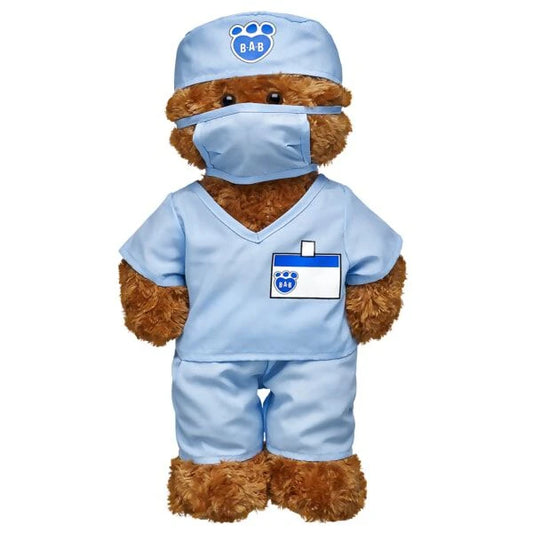 Blue Scrubs 4 pc. for Stuffed Animals | Build-A-Bear® - US 9510