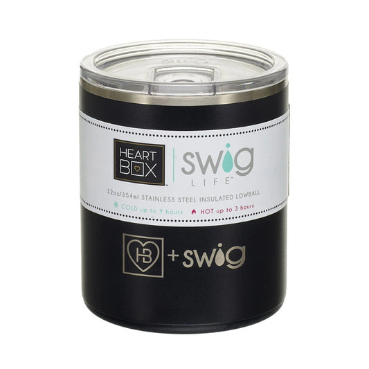 12 oz. HeartBox x Swig Life Stainless Steel Insulated Lowball | Build-A-Bear® - US 9558