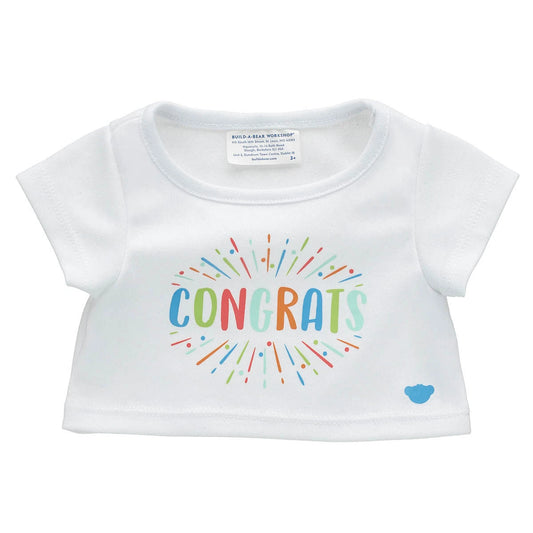 Congrats Plush Toy T-Shirt | Build-A-Bear® - US 5364
