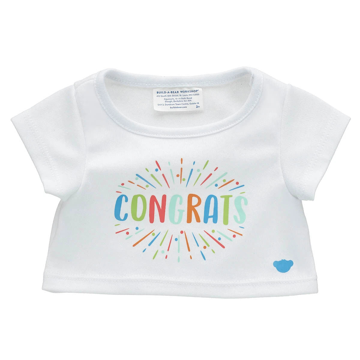 Congrats Plush Toy T-Shirt | Build-A-Bear® - US 0862