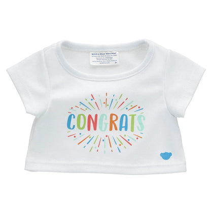 Congrats Plush Toy T-Shirt | Build-A-Bear® - US 0862