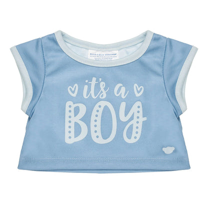 Baby Blue Teddy Bear "It's a Boy" Gift Set | Build-A-Bear® - US 2442