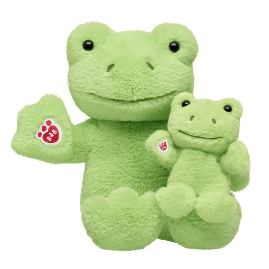 Spring Green Frog Stuffed Animal &amp; Mini Beans Gift Set | Build-A-Bear® - US 6334