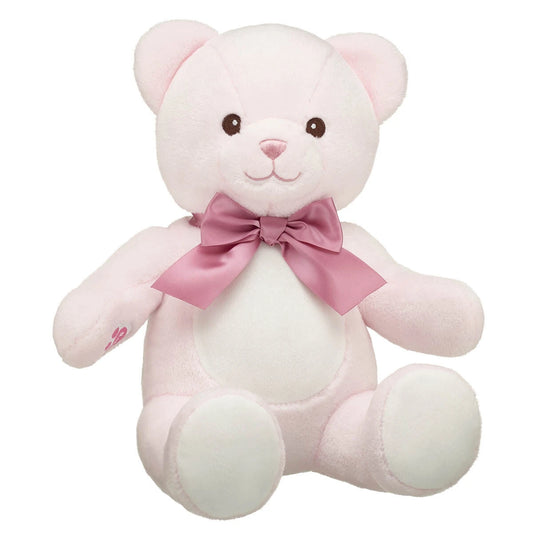 Baby Pink Teddy Bear with Gifting Bow | Build-A-Bear® - US 7665
