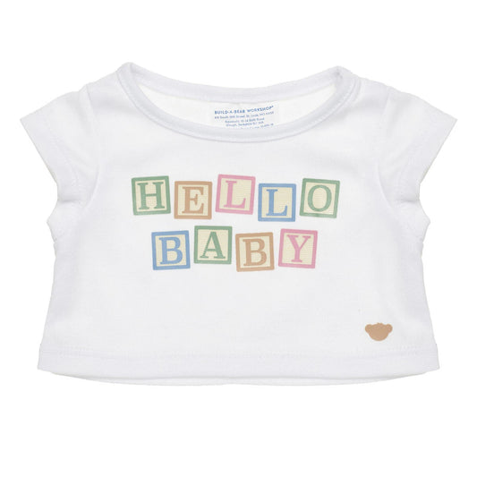 Hello Baby T-Shirt for Plush Toys | Build-A-Bear® - US 7646