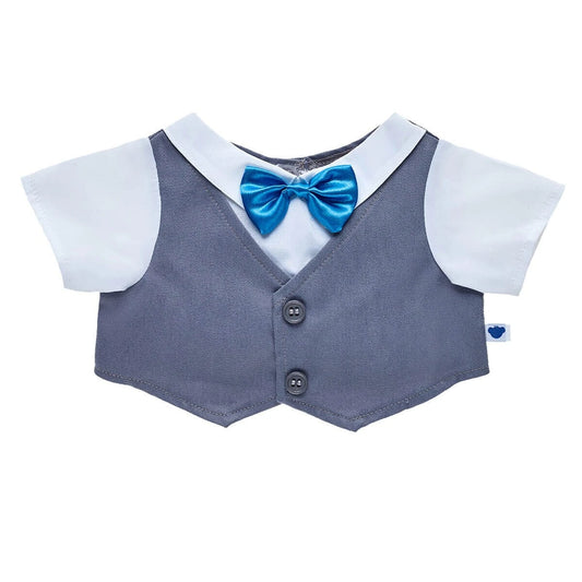 Vest &amp; Bow Tie Top for Stuffed Animals | Build-A-Bear® - US 9277