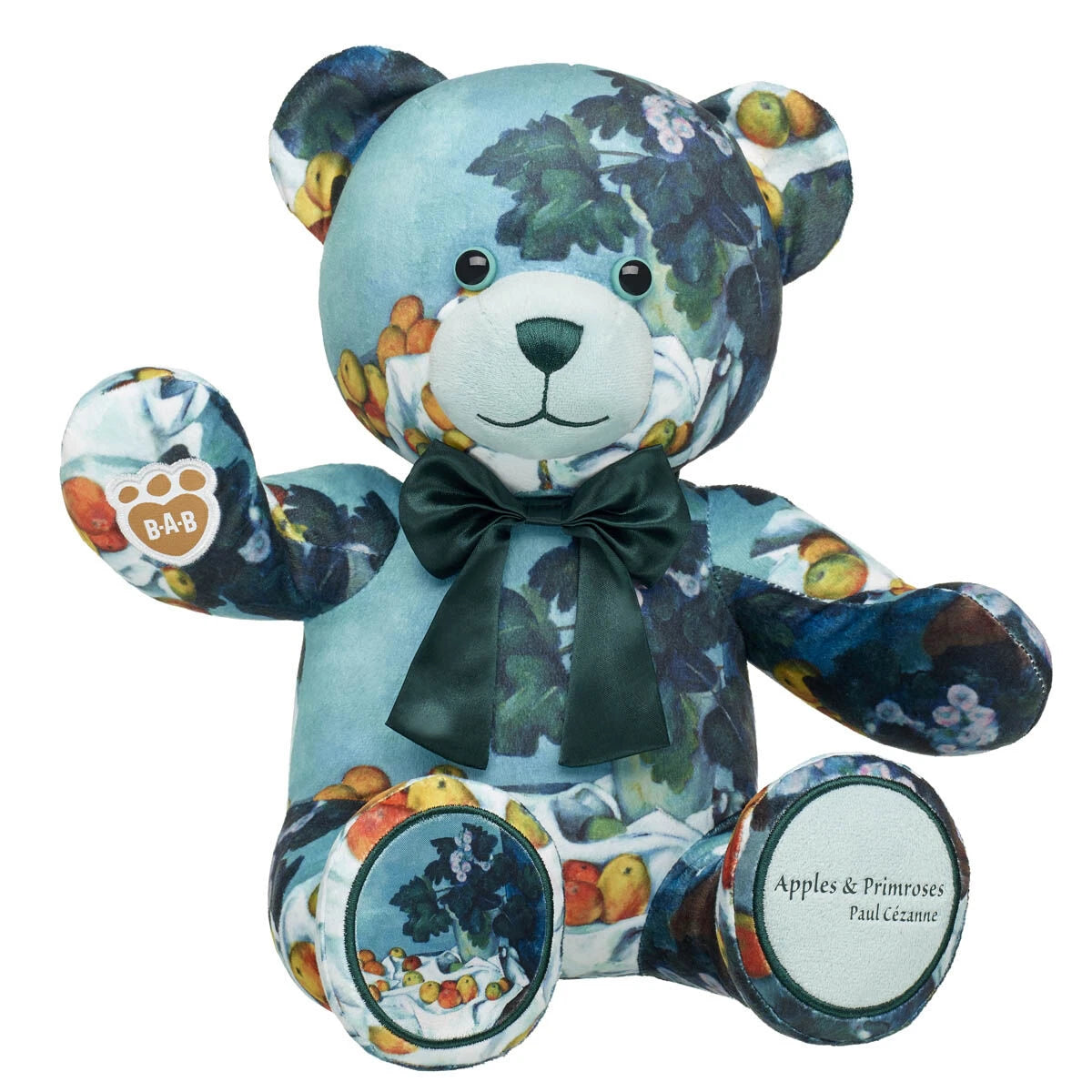 Cézanne Still Life Painting Teddy Bear &amp; Bow | Build-A-Bear® - US 3052