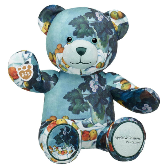 Cézanne Still Life Painting Teddy Bear &amp; Bow | Build-A-Bear® - US 7023