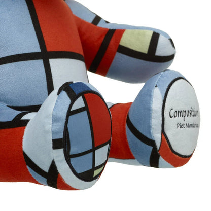 Piet Mondrian Composition Teddy Bear - US 7466