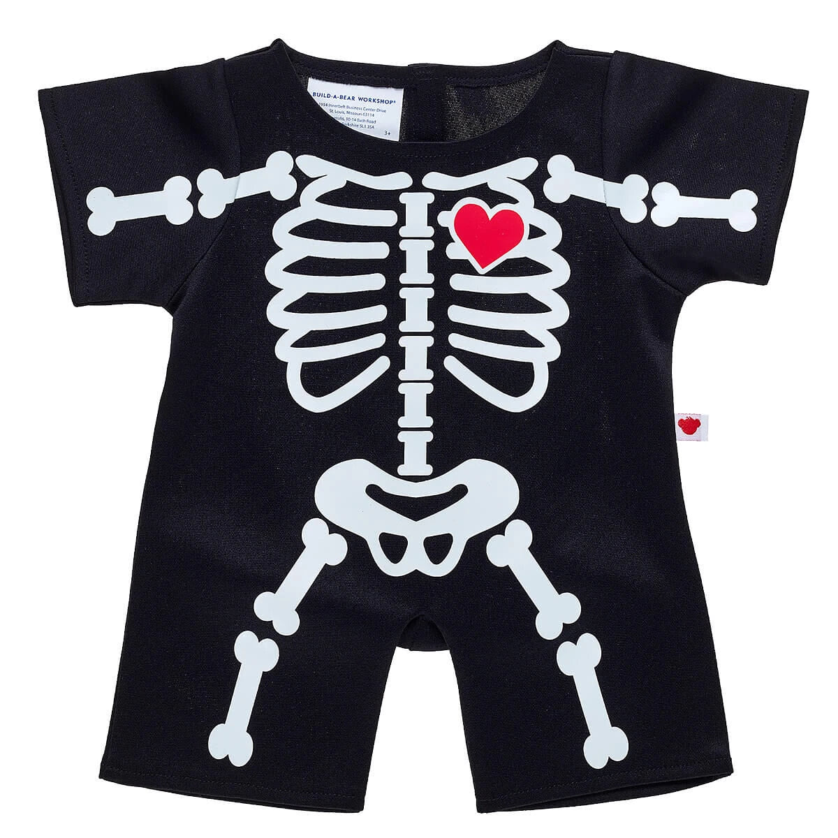 Black Skeleton Suit for Stuffed Animals | Shop Spooky at Build-A-Bear® - US 1917