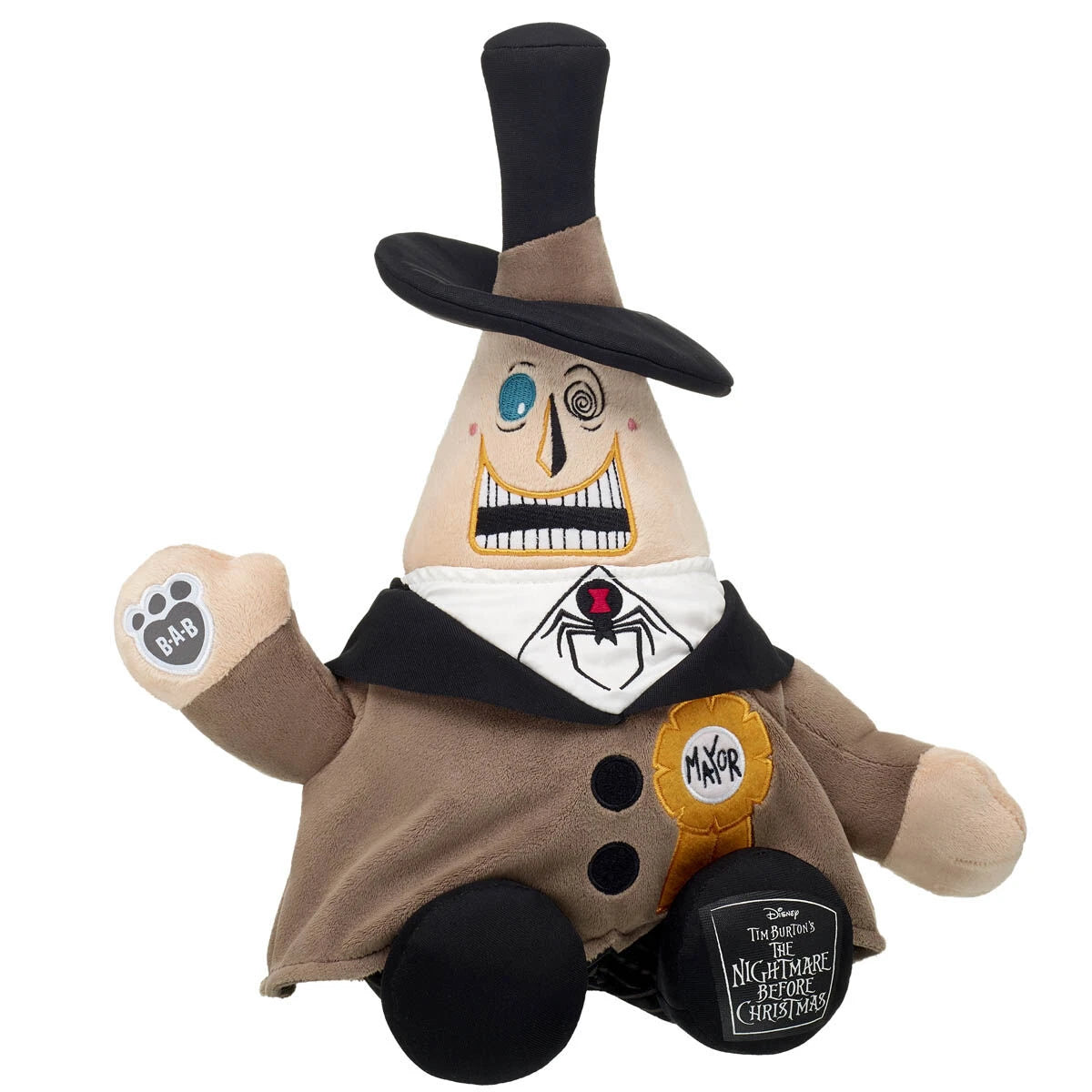 Disney Tim Burton's The Nightmare Before Christmas The Mayor Plush | Build-A-Bear® - US 3513