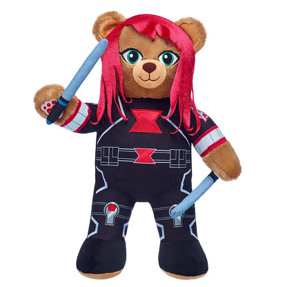 Marvel Black Widow Inspired Teddy Bear | Build-A-Bear® - US 3362