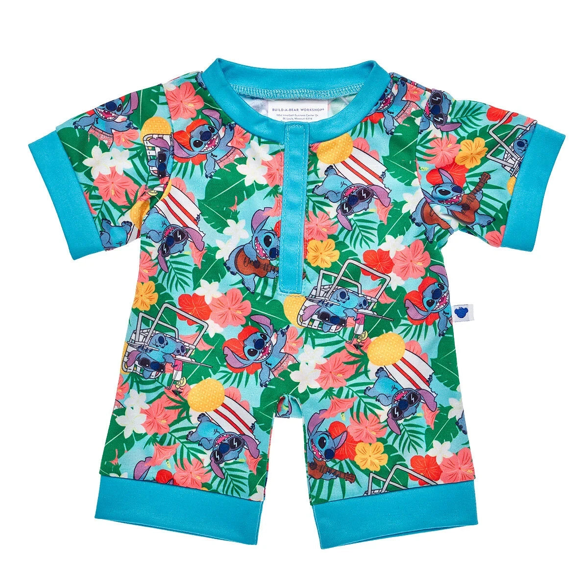 Happy Hugs Teddy Bear with Disney Stitch Sleeper Gift Set | Build-A-Bear® - US 6266