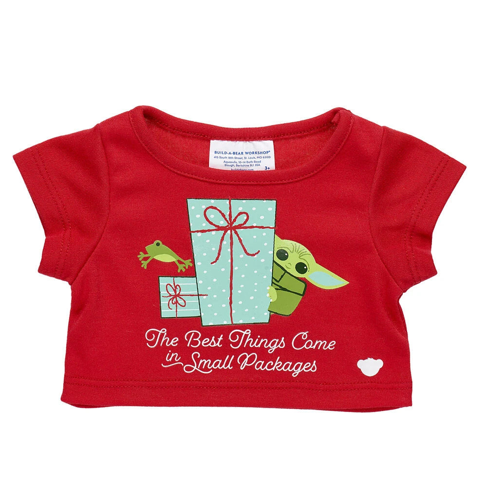 Grogu™ Holiday T-Shirt for Stuffed Animals | Build-A-Bear® - US 8054