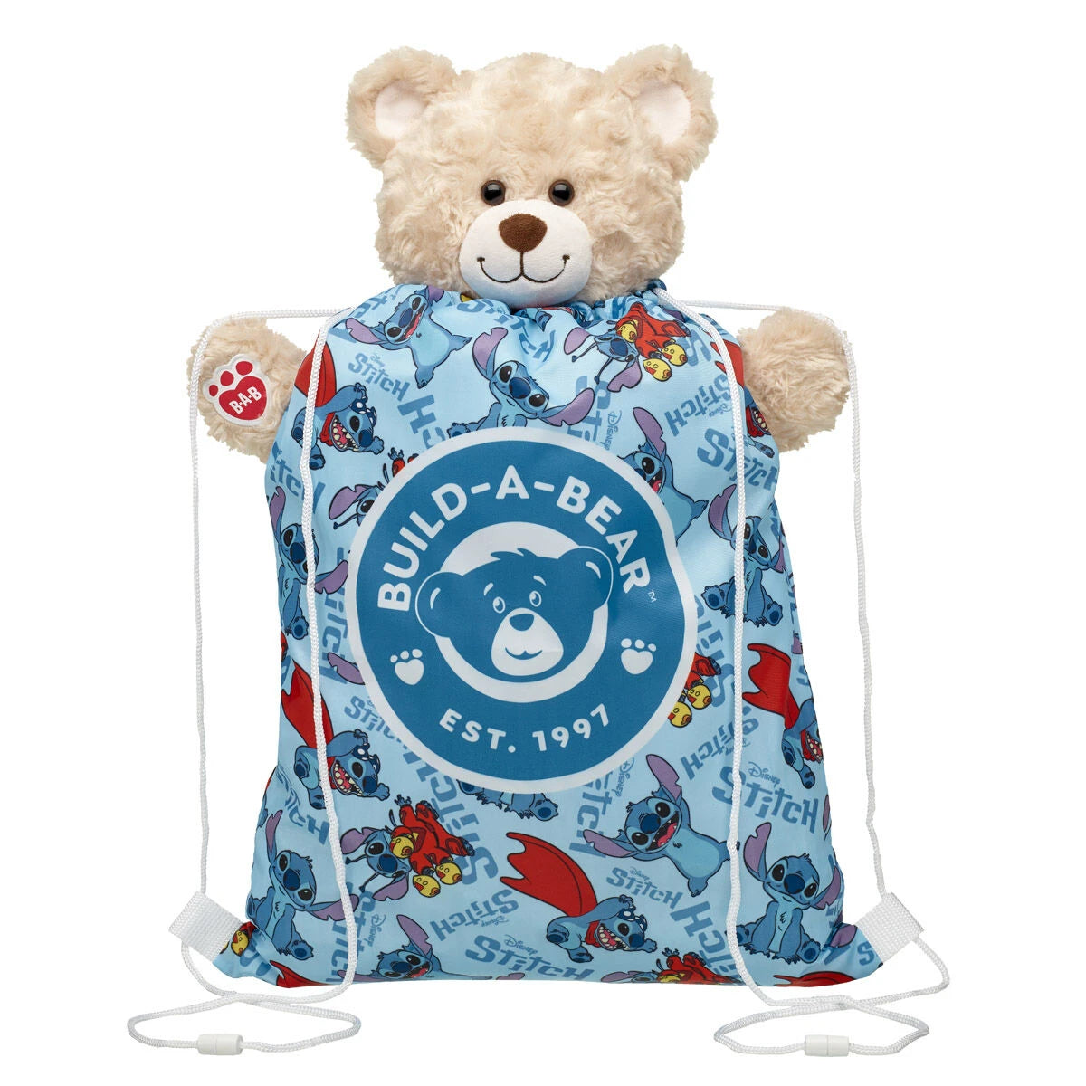 Disney Stitch Toy Bear Carrier | Build-A-Bear® - US 7541