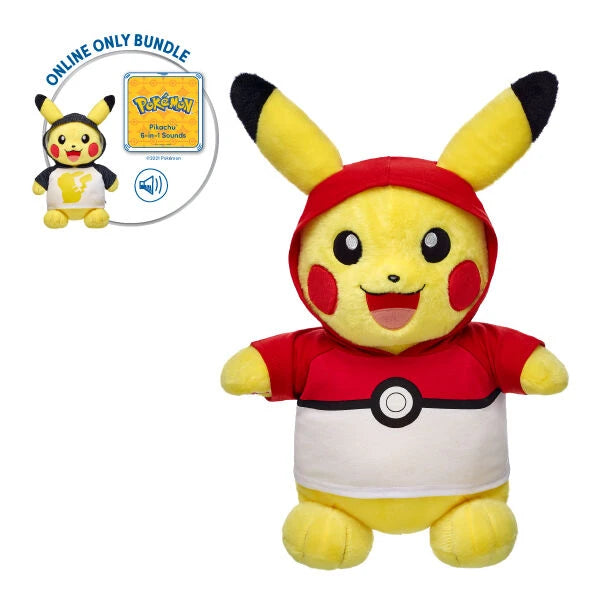 Pokémon Pikachu Plush Hoodie Bundle | Build-A-Bear® - US 2756