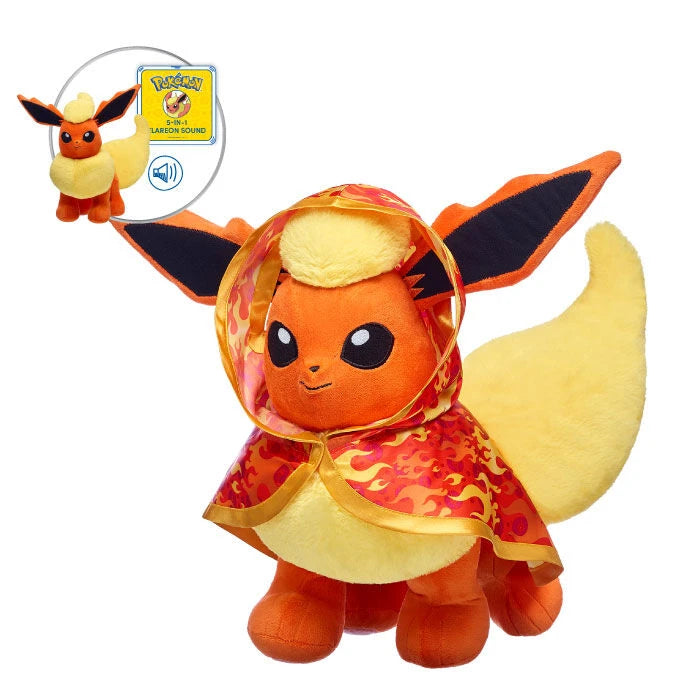 Pokémon Flareon Plush Bundle | Build-A-Bear - US 7617