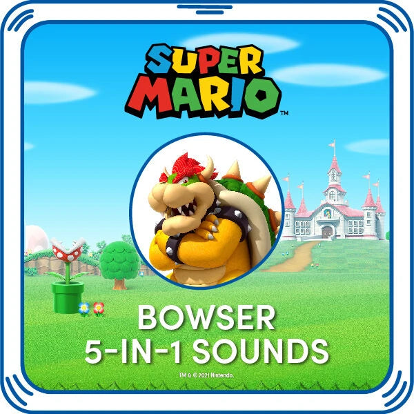 Super Mario Bowser Plush w/ 5-in-1 Sound | Build-A-Bear - US 6164