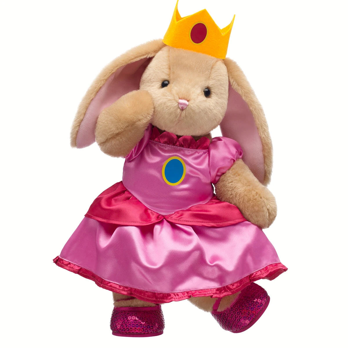 Super Mario Pawlette Bunny Plush Princess | Build-A-Bear - US 3291