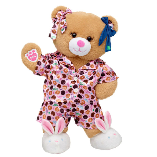 Girl Scout Cookie Teddy Bear Pajama Gift Set w/ Bows | BAB - US 2155