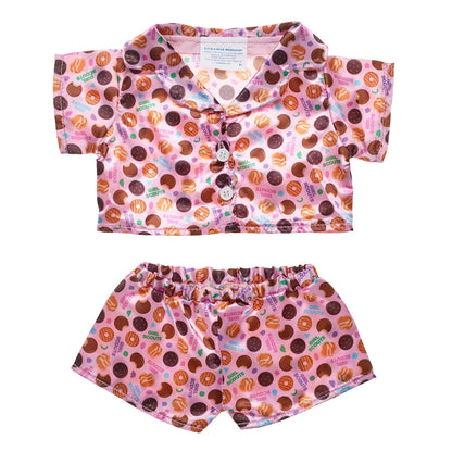 Girl Scout Cookie Teddy Bear Pajama Gift Set w/ Bows | BAB - US 1123