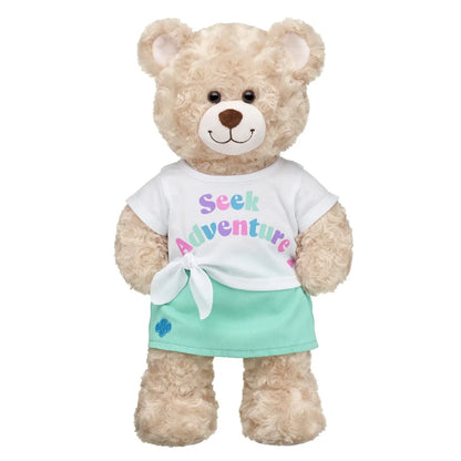 Girl Scout "Seek Adventure" Skirt Set for Stuffed Animals | Build-A-Bear® - US 7938